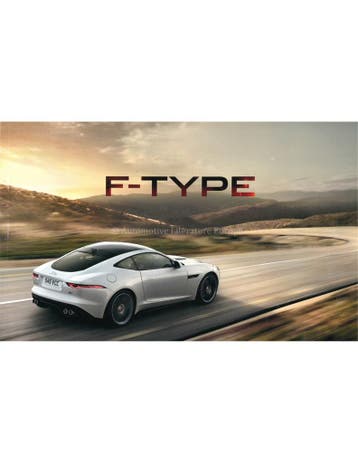 2014 JAGUAR F TYPE COUPÉ | CABRIOLET BROCHURE NEDERLANDS, Nieuw
