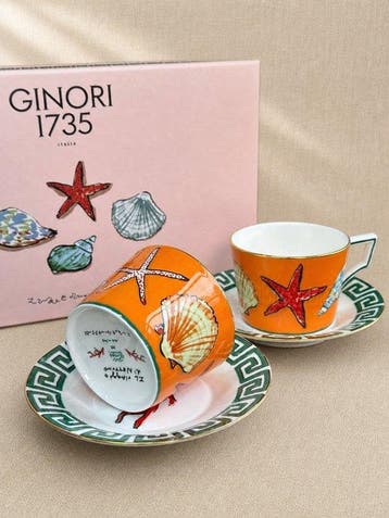 Richard Ginori - Ginori 1735 - Koffieservies (4) - Mare
