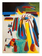Joan Miró - “Paysan Catalan, 1936”. (80 x 60 cm.)
