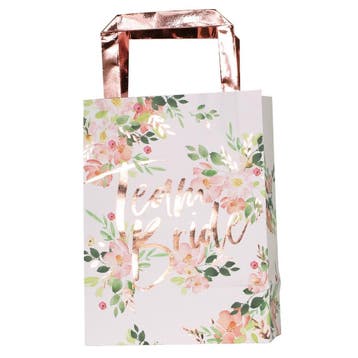 Uitdeeltasjes Team Bride 24cm 5st, Verzenden, Nieuw