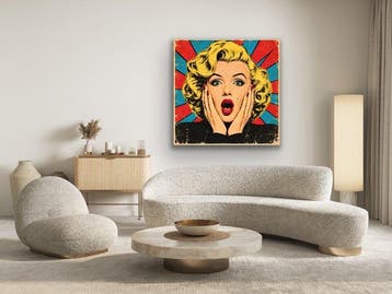 Eric Brumette - MARYLIN MONROE WOW 3 - Toile L - LIMITED