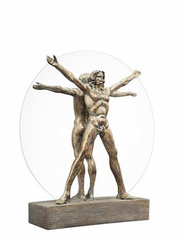After Leonardo da Vinci - Statue, The Vitruvian Man - 27