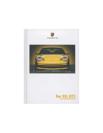 2005 PORSCHE 911 GT3 HARDCOVER BROCHURE DUITS, Ophalen of Verzenden