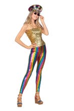 Legging Dames Regenboog, Verzenden, Nieuw