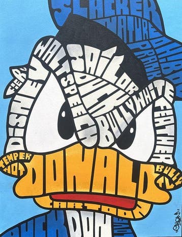 CMON - The GraffRacters : Angry Donald Face
