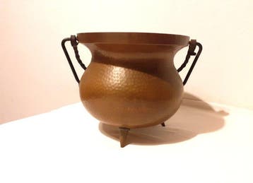 Jardinière - Cuivre - Porte-pot Art Déco