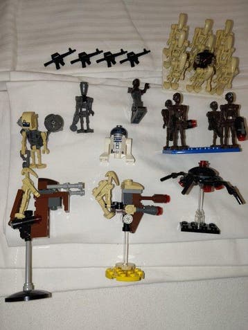 Lego Minifiguur - Star Wars - Lotto Droidi , stap star, Nieuw