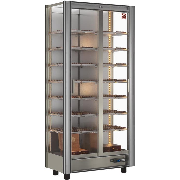 Gekoelde chocolade vitrine Lt. 530 - Moduleerbaar, Zakelijke goederen, Horeca | Keukenapparatuur, Koelen en Vriezen, Verzenden