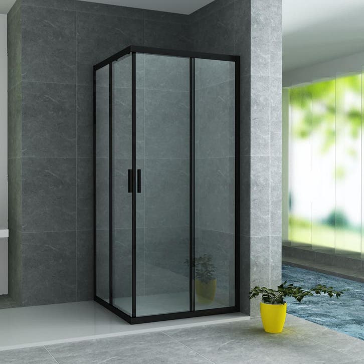 Aanbieding: BWS Douchecabine | Hayes | Vierkant 80x80x195cm, Doe-het-zelf en Bouw, Sanitair, Douche, Nieuw, Ophalen of Verzenden