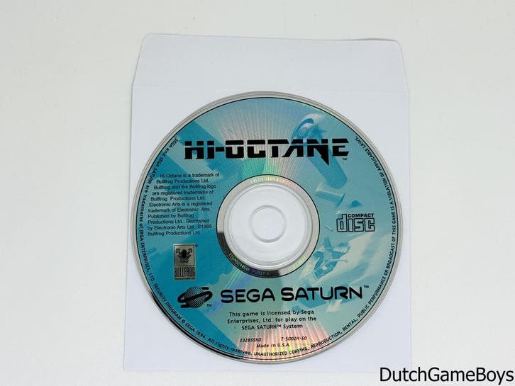 Sega Saturn - Hi-Octane - CD Only, Consoles de jeu & Jeux vidéo, Jeux | Autre, Envoi