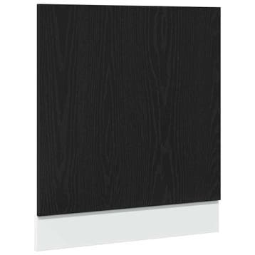 vidaXL Vaatwasserpaneel Lyon 60x1,5x67 cm bewerkt hout zwart, Huis en Inrichting, Verzenden, Nieuw