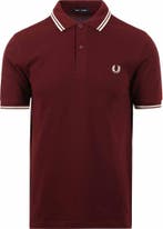 Fred Perry Polo M3600 Bordeaux maat Maat 48/50 (M) Heren, Kleding | Heren, Polo's, Nieuw, Fred Perry, Rood, Verzenden