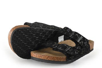 Kangaroos Slippers in maat 37 Zwart, Kleding | Dames, Schoenen, Slippers, Verzenden, Zwart, Zo goed als nieuw