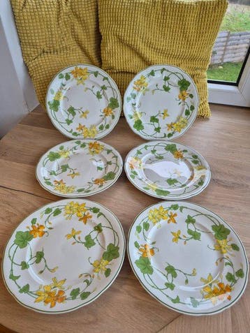 Villeroy & Boch - Bord (6) - Geranium - Porselein - 1.