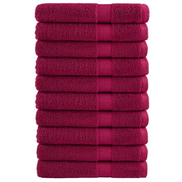 vidaXL Saunahanddoeken SOLUND 10 st 600 g/m² 80x200 cm, Verzenden, Nieuw