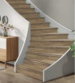 TRAPRENOVATIE SET Avanto NATUREL / PVC ( SET Ten behoeve van, Doe-het-zelf en Bouw, Ladders en Trappen, Ophalen of Verzenden, Nieuw