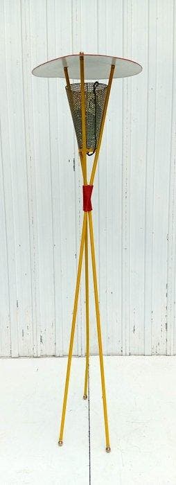 Staande lamp - IJzer - Driepotige standaard, Antiek en Kunst