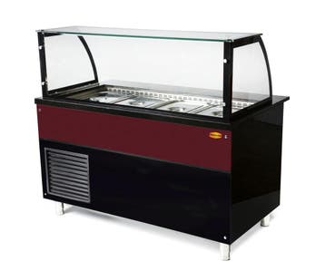 Saladette werkbank | met luchtcirculatie | 5x GN 1/1 - 1x, Verzenden, Nieuw in verpakking