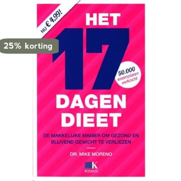 Het 17-dagendieet 9789021554921 Mike Moreno, Verzenden, Gelezen, Mike Moreno