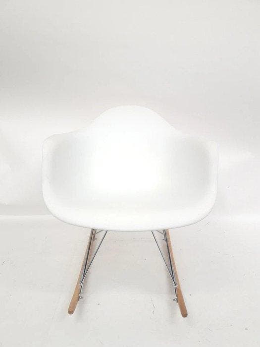 Vitra - Charles & Ray Eames - Schommelstoel - Plastic, Hout, Antiek en Kunst, Antiek | Meubels | Stoelen en Sofa's
