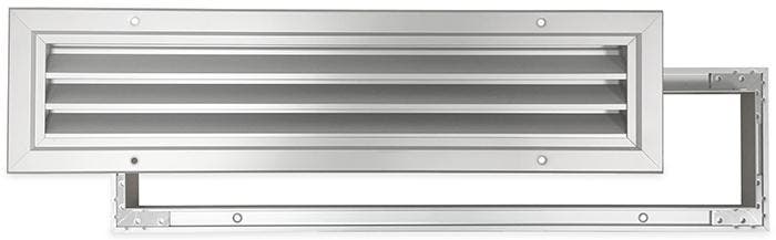 Deurrooster aluminium LxH 500 x 100mm, Bricolage & Construction, Ventilation & Extraction, Envoi