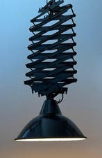 Plafondlamp - Metaal, Aluminium, Emaille, Staal -