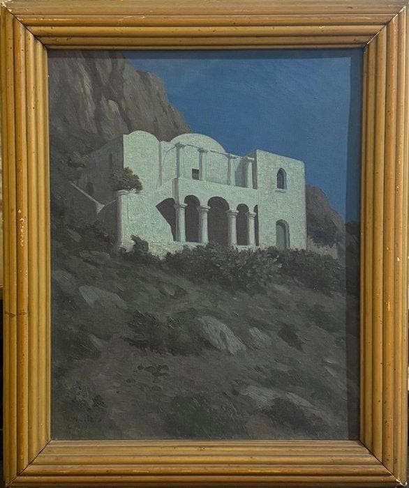 William Welters (1881-1972) - Capri, Antiquités & Art, Art | Peinture | Classique