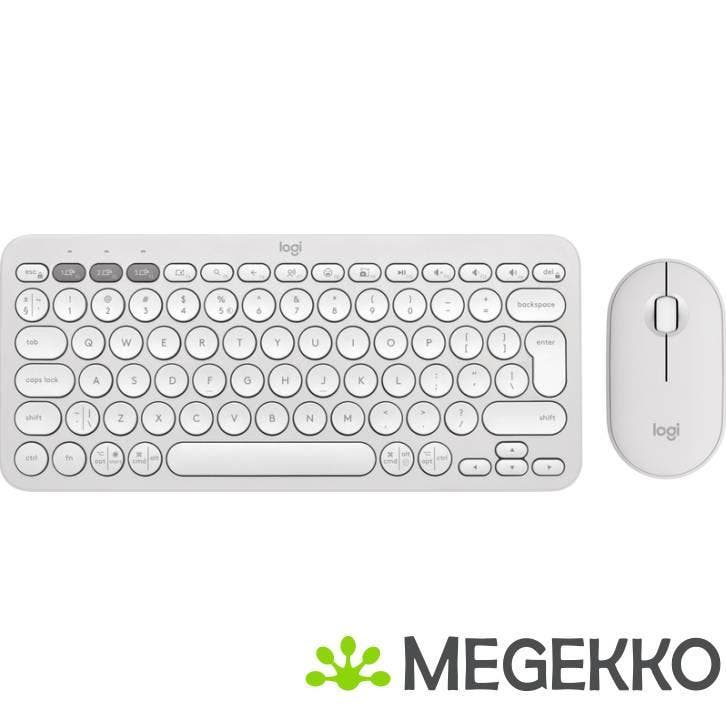 Logitech Pebble 2 Combo toetsenbord Inclusief muis, Computers en Software, Desktop Pc's, Nieuw, Verzenden