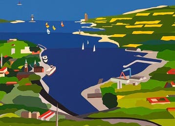 Franco Costa (1934-2015) - Late spring in Kiel