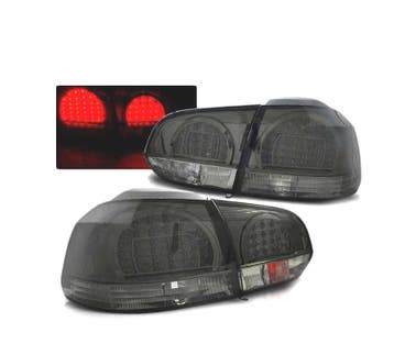 Feux Arrière Pour Volkswagen Vw Golf 6 08-12 Led Fumé, Autos : Pièces & Accessoires, Éclairage, Verzenden