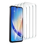 4-Pack Samsung Galaxy A04 Screen Protector - 9H Film Gehard, Verzenden