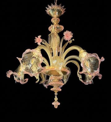 Lustre - Verre de Murano, Antiek en Kunst