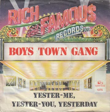 Boys Town Gang - Yester-Me, Yester-You, Yesterday, Cd's en Dvd's, Verzenden, Gebruikt