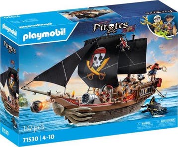 Verpakking beschadigd PLAYMOBIL Pirates Groot piratenschi..., Verzenden, Nieuw