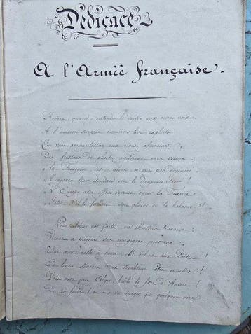 sergeant Auguste Lanclou dichter rebel - Constantine - 1837