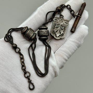 Sans prix de réserve - Montre pendentif Alpacca - trois fils
