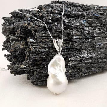 Perle - Argent 925 - Bague, Collections