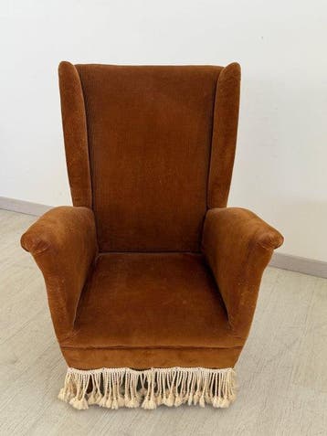 Fauteuil - Hout, Textiel, Antiquités & Art