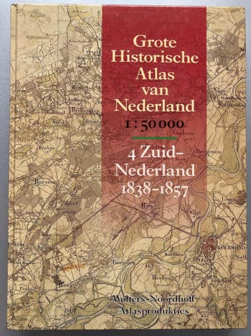 GR HISTATL 4 ZUID 9789001962333 WNHISTATLAS, Verzenden, Gelezen, WNHISTATLAS