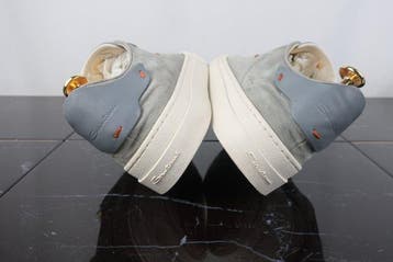 Santoni - Drubing Nardo Gray Suede - Low Top - Sneakers -