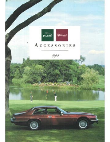 1993 JAGUAR | DAIMLER ACCESSOIRES BROCHURE ENGELS, Nieuw