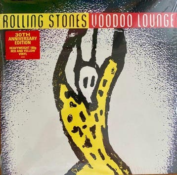 The Rolling Stones 2 LP Set Coloured Vinyl  Voodoo Lounge
