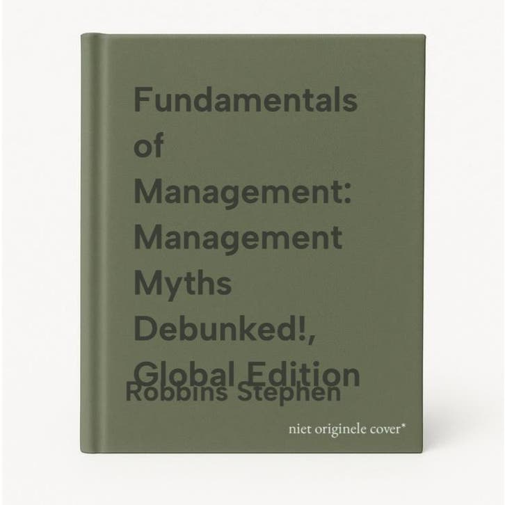 Fundamentals of Management: Management Myths Debunked!,, Boeken, Taal | Engels, Gelezen, Verzenden