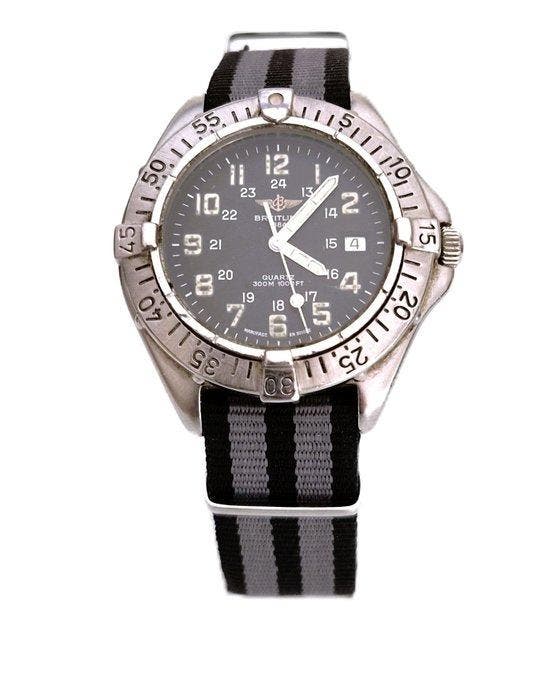 Breitling - Colt Military - A57035 - Homme - 1998, Handtassen en Accessoires, Horloges | Heren
