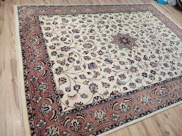 Tabriz - Tapis - 3.27 m - 2.46 m - Kashmir Blumen Royal, Nieuw
