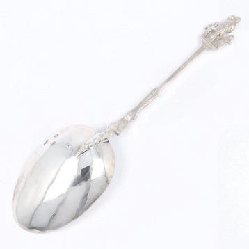 Amsterdam, 1759 - Gelegenheidslepel - Lepel - .934 zilver, Antiek en Kunst