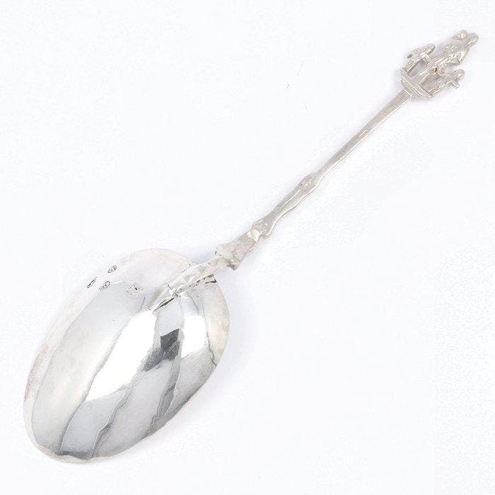 Amsterdam, 1759 - Gelegenheidslepel - Lepel - .934 zilver, Antiek en Kunst, Antiek | Zilver en Goud