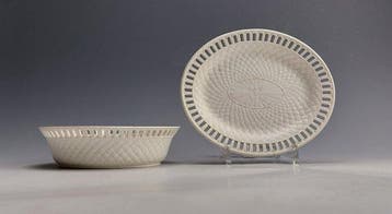 Wedgwood - Panier (2) - Faïence