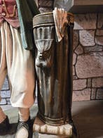 Peter Mook - Statue, Rainy day golfer by Peter Mook - 87 cm