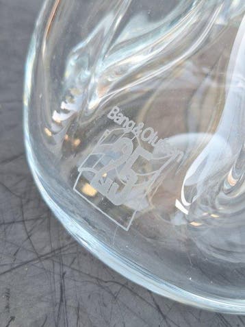 Karaf - Klukflaske - Glas - Holmegaard